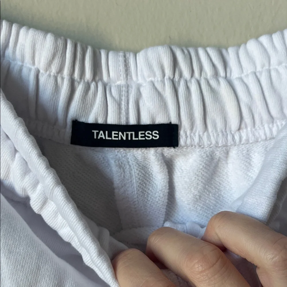 Talentless White Men's Shorts